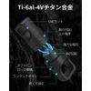[KeyUnity] KA45 Titanium Key Ring 360° Swivel Connector Breakaway Quick Release Keychain with Key Ring, KA48BK
