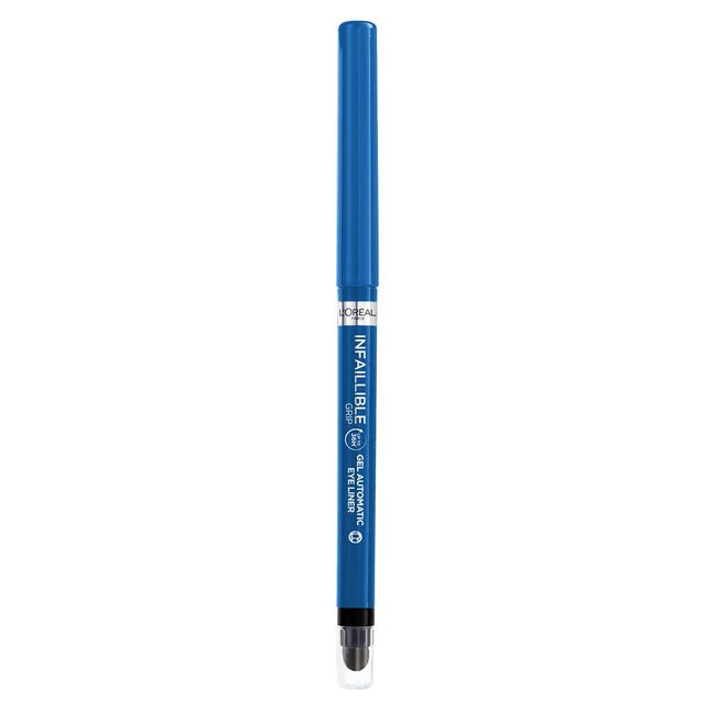 L'Oréal Paris Automatischer Gelstift Infaillible 36H Grip Liner, Farbverlauf mit langem Halt, wasserfest, Gel-Formel, Farbton 06 Electric Blue