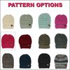 Funky Junque Oversized Beanie - Hot Pink