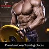 FITNESS FORCE Ventilated Gym Gloves for Men with Built-in Wrist Support for Workouts Weightlifting Gloves Workout Gloves for Women Exercise Fitness Gloves Perfect for Powerlifting, Cross Training