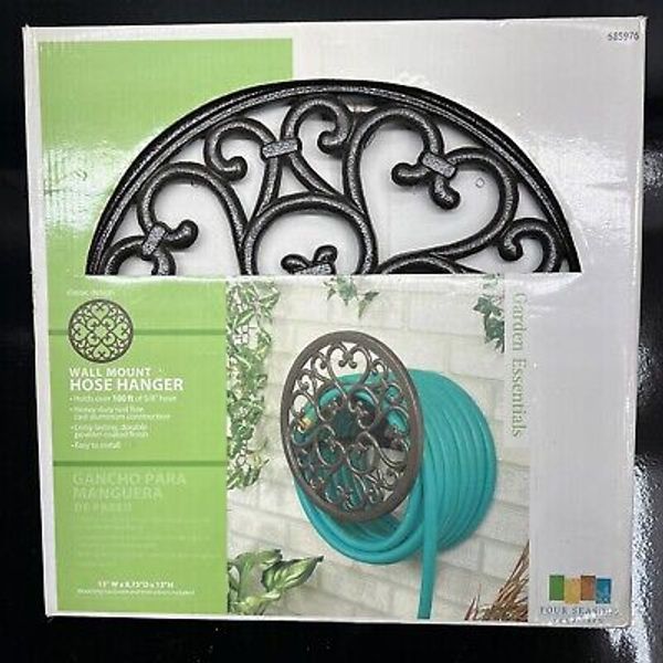 Garden Hose Holder Decorative Hose Hanger NEW OLD STOCK CLASSIC