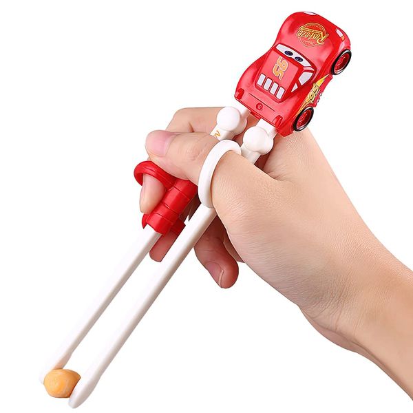 Kids' Chopsticks, Beginner Training Chopsticks for Kids, Practice Chopsticks, Cute, Kids, Baby Chopsticks, Just Put Your Finger into the Ladder, Meal