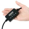 NICREW LED Timer with 2.1mm/2.5mm Plug, Single Channel Programmable Digital Controller for 16-30V DC Aquarium Lights