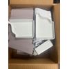 (50-Pk)  5” END CAP K-STYLE (25 right and 25 left) WHITE