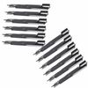 12PK Mower Blades for 48" Scag Tiger Cat II, Fits Tiger Cub Deck, Replace 