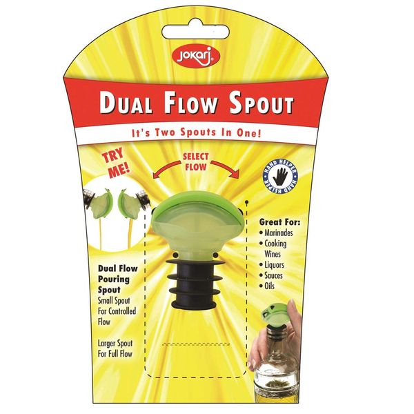 Jokari Dual Flow Click Spout, Assorted Colors