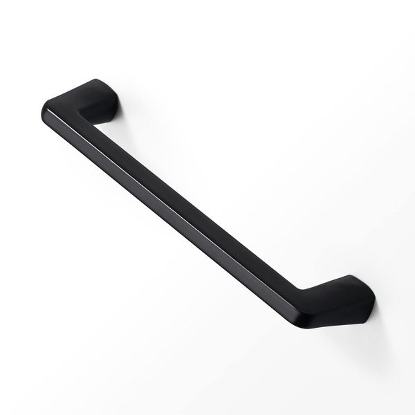 AHOSAR 3-3/4 Inch Kitchen Cabinet Handles Matt Black Cabinet Pulls Bedroom Dresser Drawer Pulls and Furniture Hardware for Bathroom Cupboard Door, 10 Pack Handles