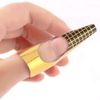 Nail Art Extension Guide Forms Sticker Nail Forms Extension Guide Self-adhesive Tips Sculpting Guide Stickers Salon Accessory for Acrylic UV Gel Nail Art (100 Pieces)