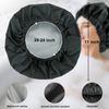 Shower Caps For Women Reusable Waterproof