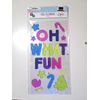 Lot fo 4 ( NEW)  - Window Gel Clings -  ( Total  Difference  4 pcs )