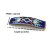 Beaded Hair Clips Native American Style Handmade Collection (Blue)