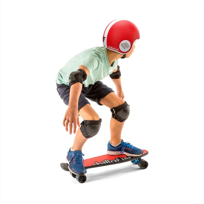 fluctueren Overeenkomend Strak Chillafish Skatieskootie Customizable Training Skateboard and Lean-to-Steer  scooter with Detachable Stability Handlebar, Multiple Deck & Tail color  options, Ages 3+, Black Mix - EveryMarket