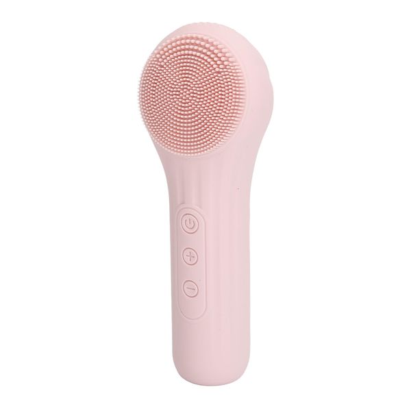 Electric Facial Cleansing Brush with 5 Face Scrub Brush Heads, 3 Modes, Waterproof, USB Rechargeable Massager, Soft Silicone, Enhanced Absorption