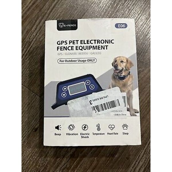 E-Fence GPS Pet Electronic Fence Equipment E06 IPX7