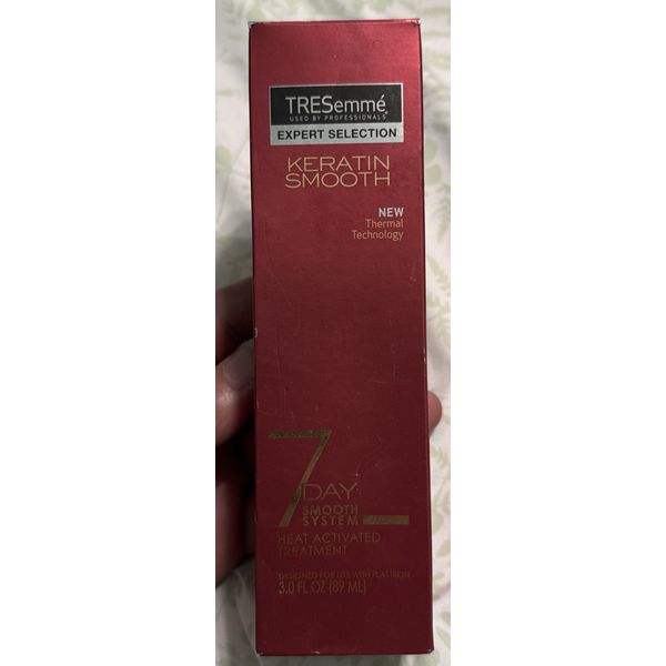 Tresemme Expert Keratin Smooth 7 Day Heat Activated Treatment 3 Oz Discontinued