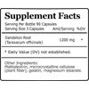 Dandelion Root, Promote Diuretic Function, Digestive Function, Immune Function