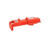 Butterfly Valve Lockout Tagout Red Handle Size 8mm - 45mm