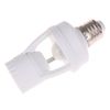 Infrared PIR Motion Sensor E27 LED Light Lamp Bulb Holder Socket Switch 110/220V