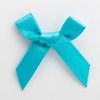 Italian Options Satin Craft Bows 100-Piece Pack, 3 cm Bow Width, Turquoise