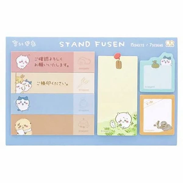 Sunstar Stationery S2834863 Chiikawa Sticky Notes, Stand Sticky Notes, Labor
