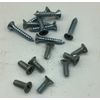 Self closing hinge 4” X 4” 5/8 Radius Corner spring door hinges (12pc) 2124- OW