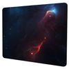 SHALYSONG Space Galaxy Mouse Pad Personalized Design Customized Square Office Rubber Mouse Pad 9.5x7.9 Inch