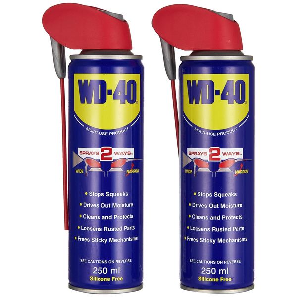 WD 40 Multi Use Lubricant with Smart Straw 5 Functions Versatile Spray 12 oz
