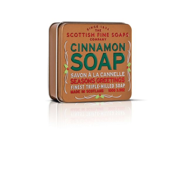 Scottish Fine Soaps Tin - Cinnamon