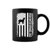 Irish Water Spaniel USA Flag Mug - Two Sides Printed
