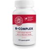 Adapto B Complex, 120 Servings – High Potency with 8 B Vitamins, Rhodiola & H...