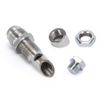 Universal SS Exhaust Vacuum Scavenger Crankcase Vent CCV Kit Catch Can Vent