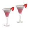 MyTinyWorld 2 Miniature Black Forest Martini Cocktails