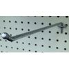 10" Peg Hooks, Pegboard Display Panel Hangers - 100 Pack