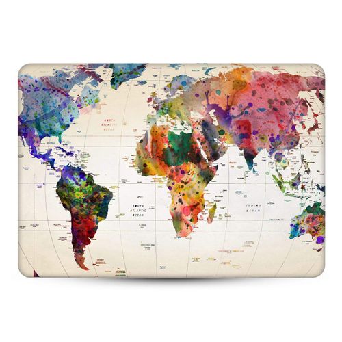 Head Case Designs Officially Licensed Mark Ashkenazi Map of The World Pop Culture Vinyl Sticker Skin Decal Cover Compatible with MacBook Pro 15.4" A1707/A1990