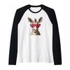 Lovely Donkey Costume in Heart Shape Raglan, black, S