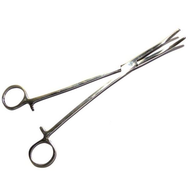Balzer Arterienklemme 25cm gebogen/Rostfrei