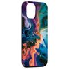 iPhone 13 Galactic Galaxy Nebula Celestial Cosmic Acrylic Liquid Pour Case