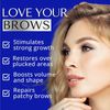 ADVANCED BROW SERUM Peptide Growth Serum for FULLER, THICKER, SHAPLIER Eyebrows