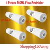 4 X 550ML CC Flow Restrictor Quick Connect Push In Water Filter RO System