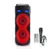 2000W Portable Bluetooth Speaker Sub woofer Heavy Bass Sound System Party+Remote