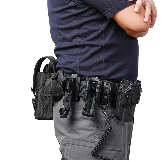 Polymer Handcuff Holster Police Shackle Cover with Adjustable Belt Loop  Military Law Enforcement Accessories Handcuff Cuff