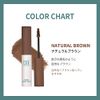 CODE GLOKOLOR (Code Glow Color Official) L.Mono Brow Color #3 Natural Brown 0.2 oz (6 g) L.Mono Brow Cara #Natural Brown 6g Korean Cosmetics Korean Makeup Brow Eyebrow Brow Eyebrow Brow Eyebrow Pencil Smooth Use Triangle Brush Natural Coloring Natural Col