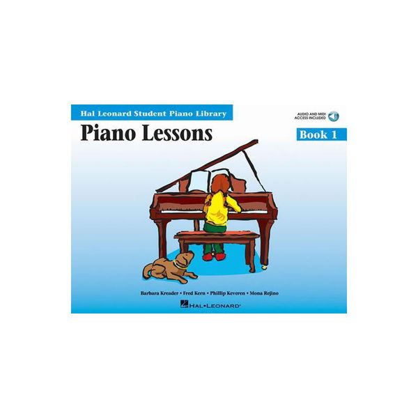 【预订】Piano Lessons Book 1: Hal Leonard Student Piano Library [With Access Code]