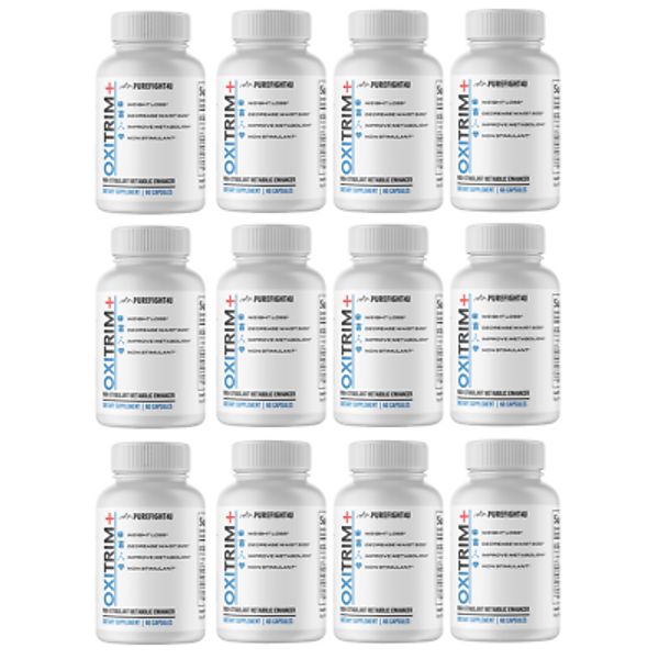 OXITRIM+ Dietary Supplement 12 Bottles 720 Capsules