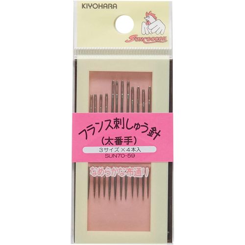 KIYOHARA sankokko- France Puncture oxalic with 12 Needles Thick Count sun70 – 59