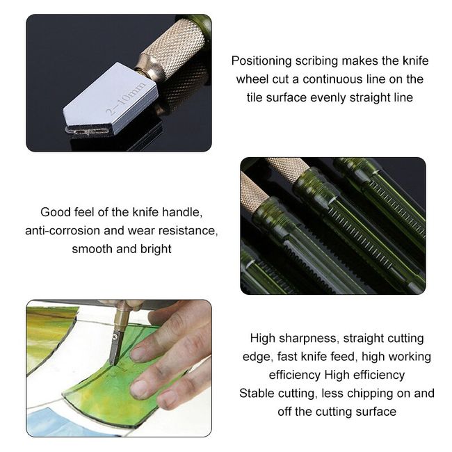 Glass Bottle Cutter Tool Square Round Wine Beer Glass Sculptures