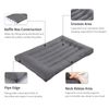 Ultra Thin Flat Pillow for Sleeping, High Support Stomach Sleeping Pillow, Slim