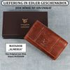 Matador women's long format wallet Brown