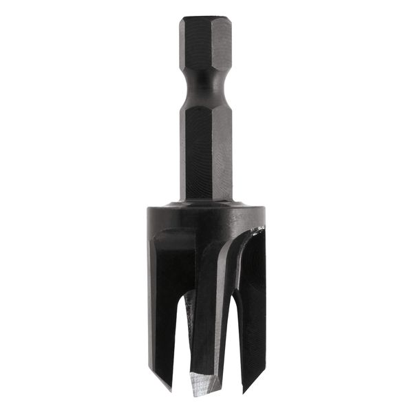 Trend Snappy 9.5mm Standard Plug Cutter, 3/8 Inch Diameter, Compatible with Countersinks, SNAP/PC/38