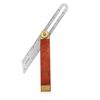 1 Woodworking Bevel Tool Ruler, Adjustable Angle Sliding T Ruler, Carpenter's Square Tool, Adjustable Craft Tool